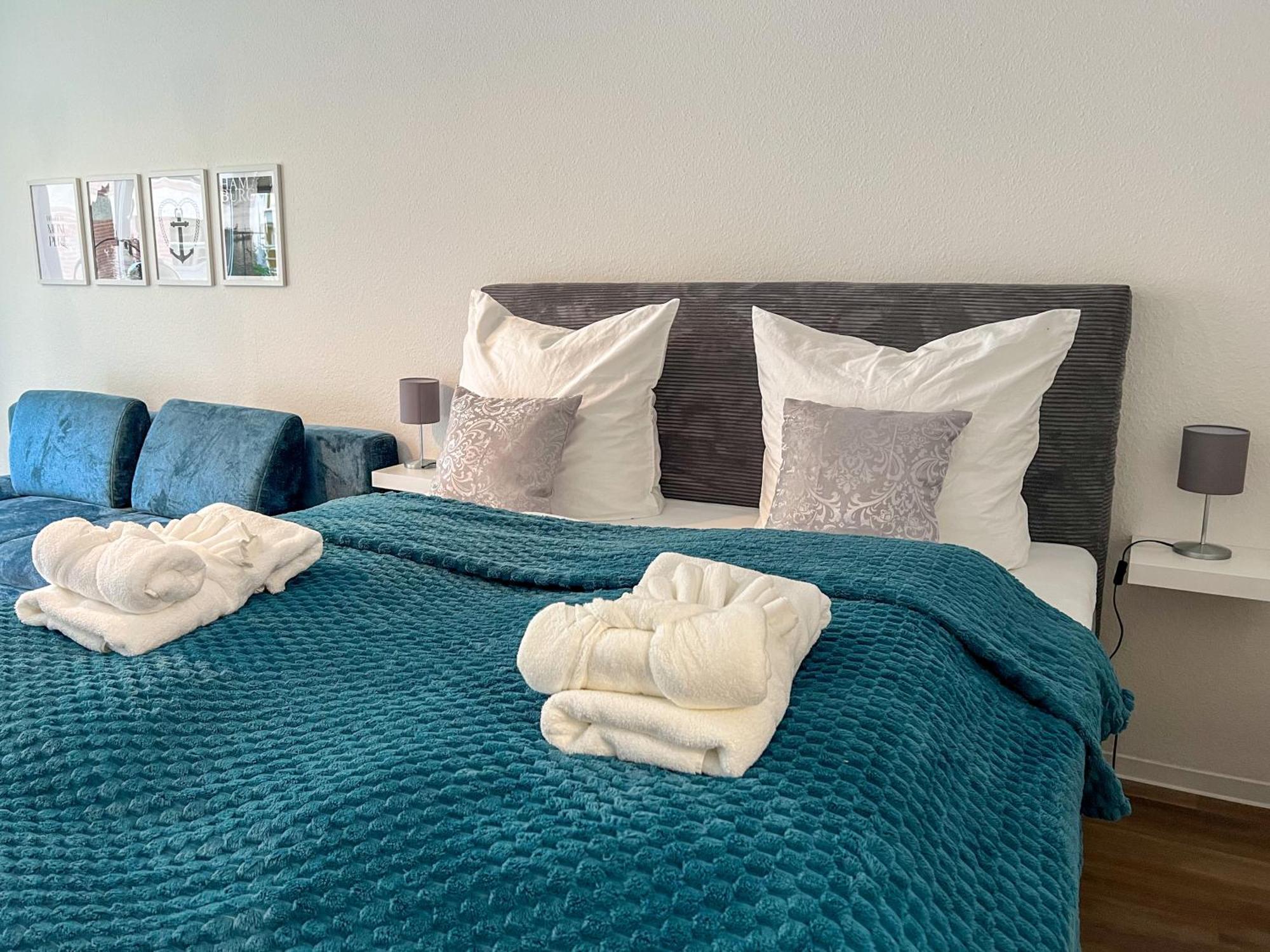 Ankerherz Appartements Bei Blankenese Hamburgo Quarto foto