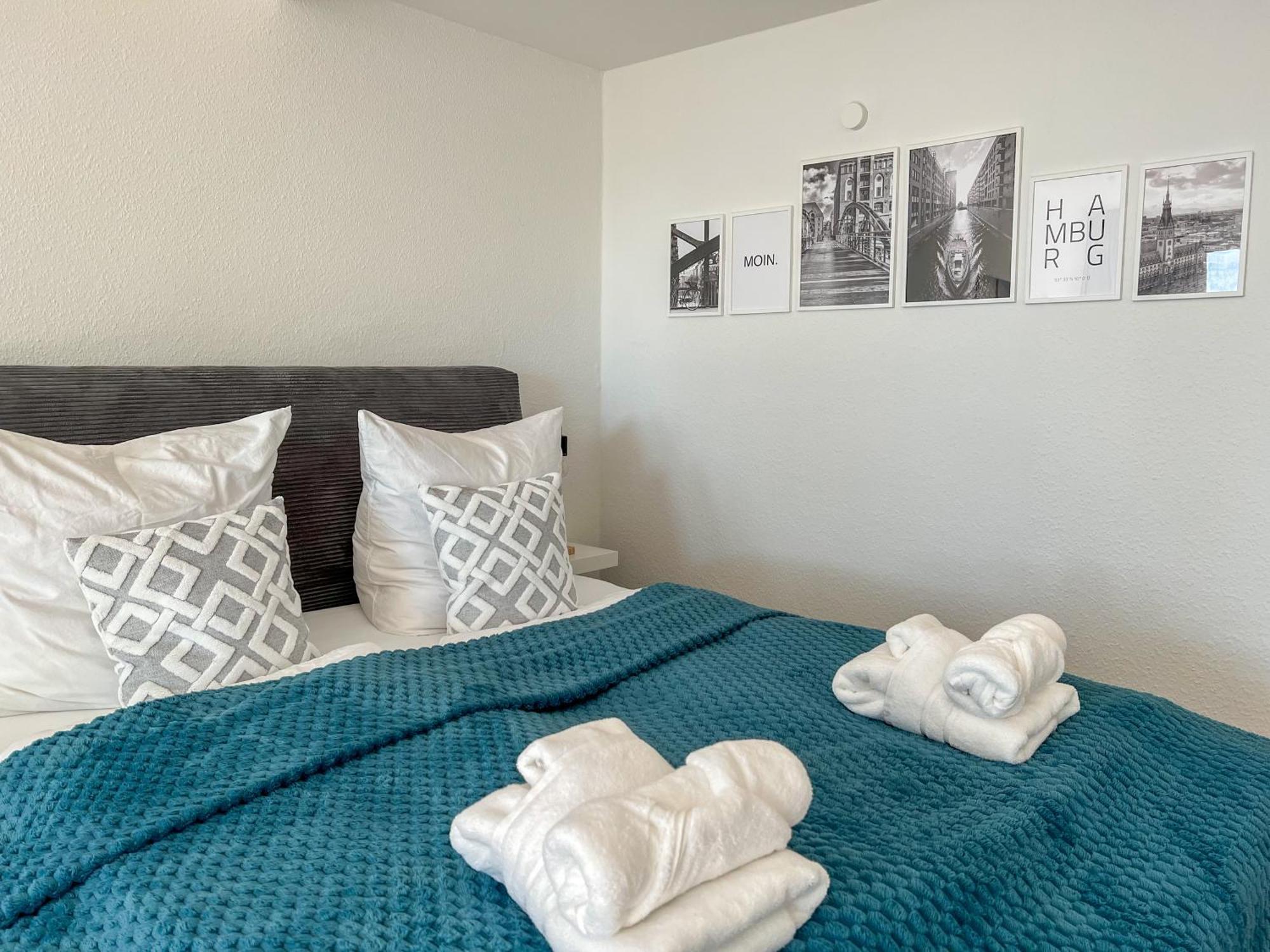 Ankerherz Appartements Bei Blankenese Hamburgo Quarto foto