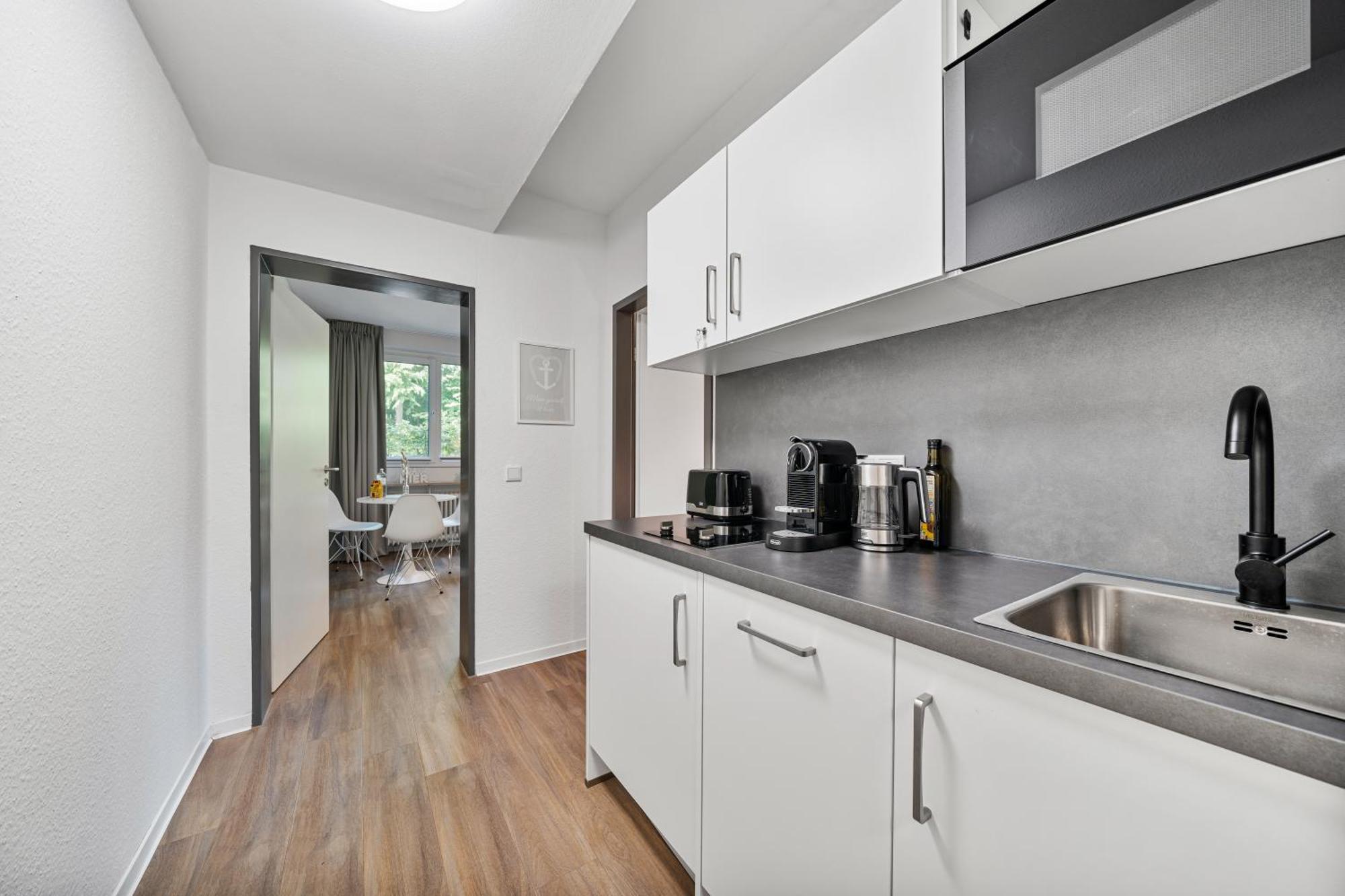 Ankerherz Appartements Bei Blankenese Hamburgo Quarto foto
