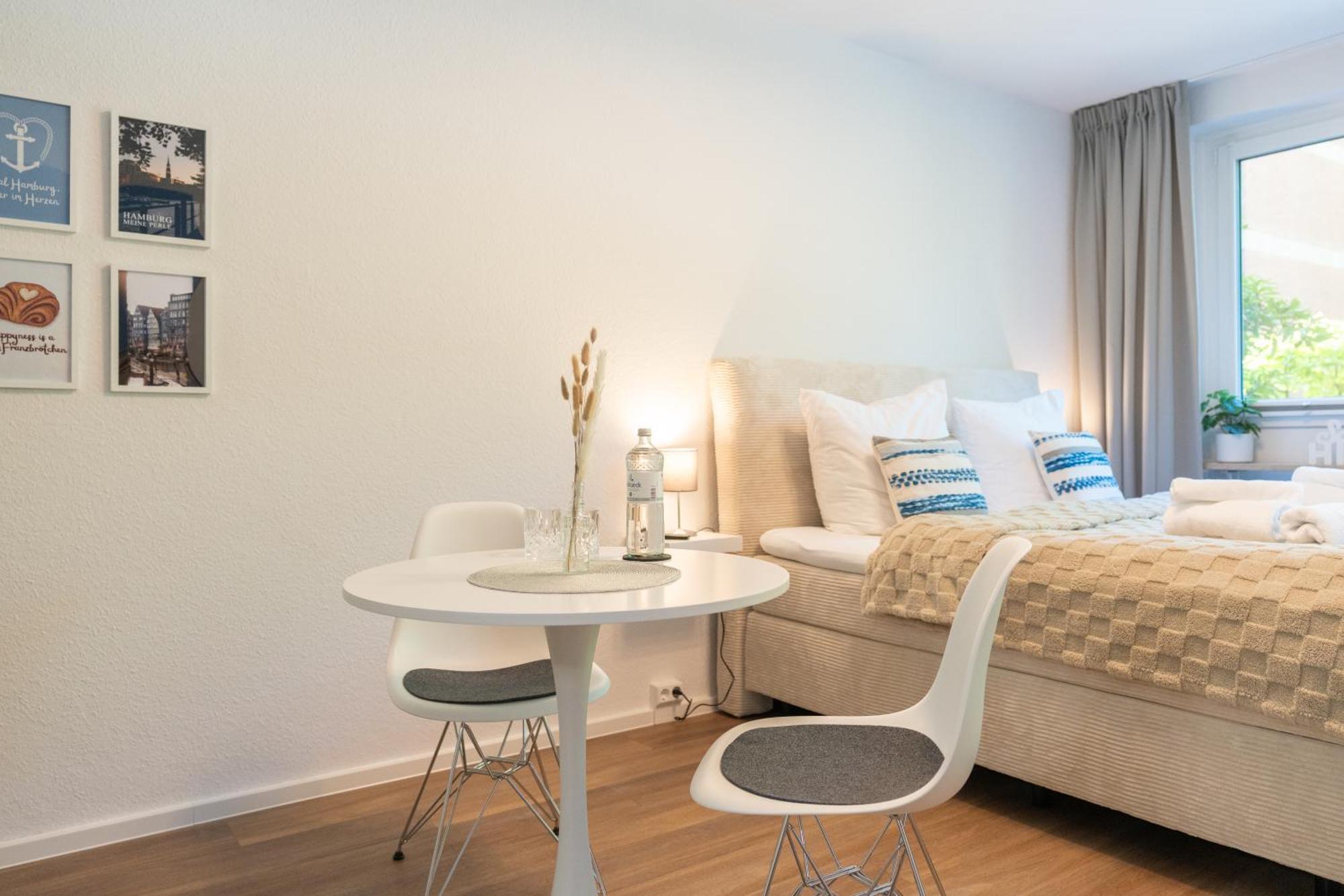 Ankerherz Appartements Bei Blankenese Hamburgo Quarto foto