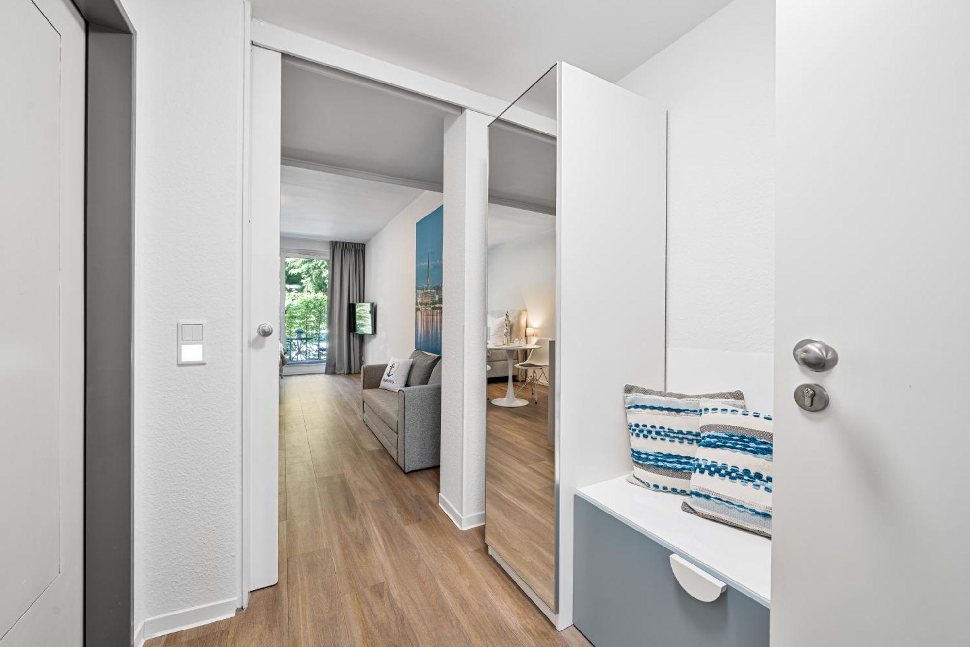 Ankerherz Appartements Bei Blankenese Hamburgo Quarto foto