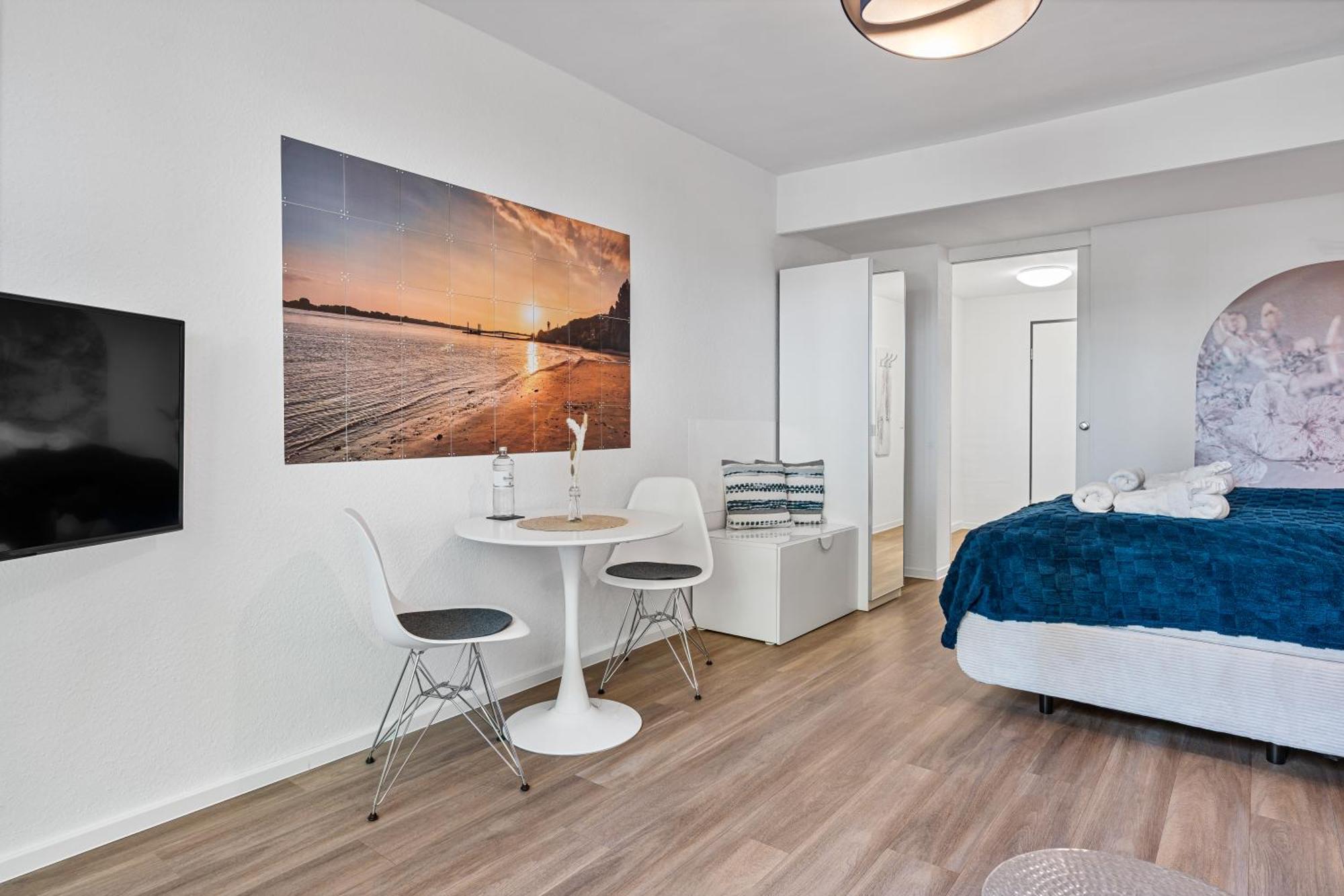 Ankerherz Appartements Bei Blankenese Hamburgo Quarto foto